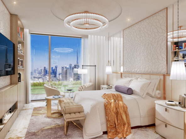 bedroom apartments IN DAMAC ELEGANCE TOWER
