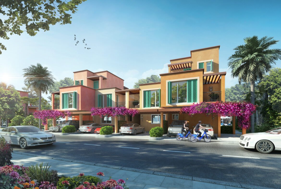 DAMAC Lagoons Nice: Villas for Sale in Dubai and Townhouses Villas for Sale in Dubai