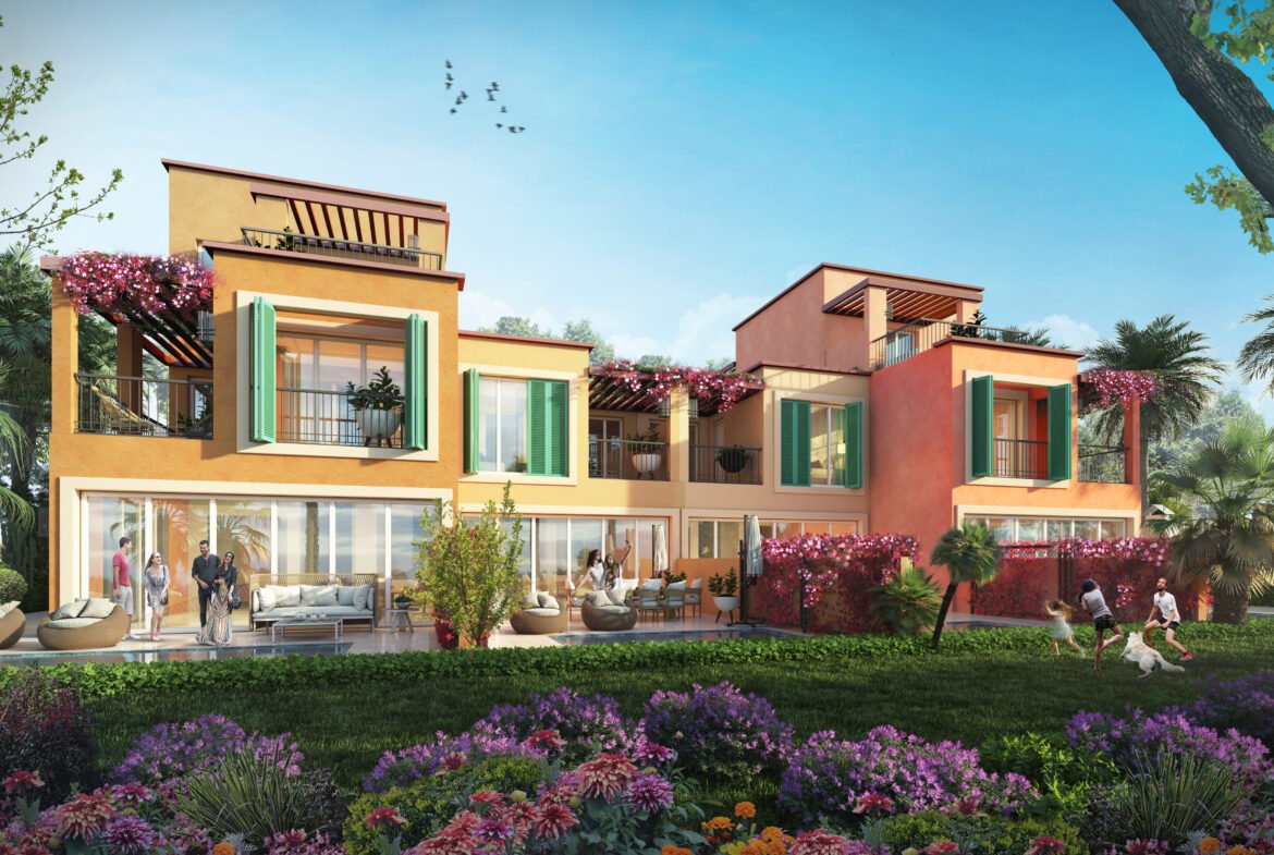 DAMAC Lagoons Nice: Villas for Sale in Dubai and Townhouses Villas for Sale in Dubai