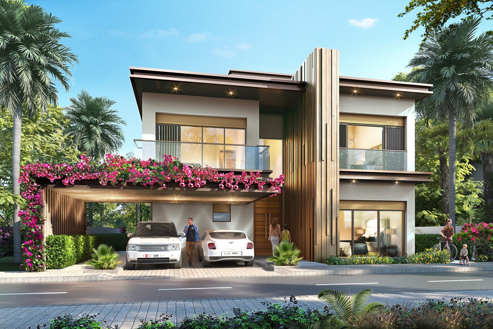 DAMAC Lagoons Nice: Villas for Sale in Dubai and Townhouses Villas for Sale in Dubai