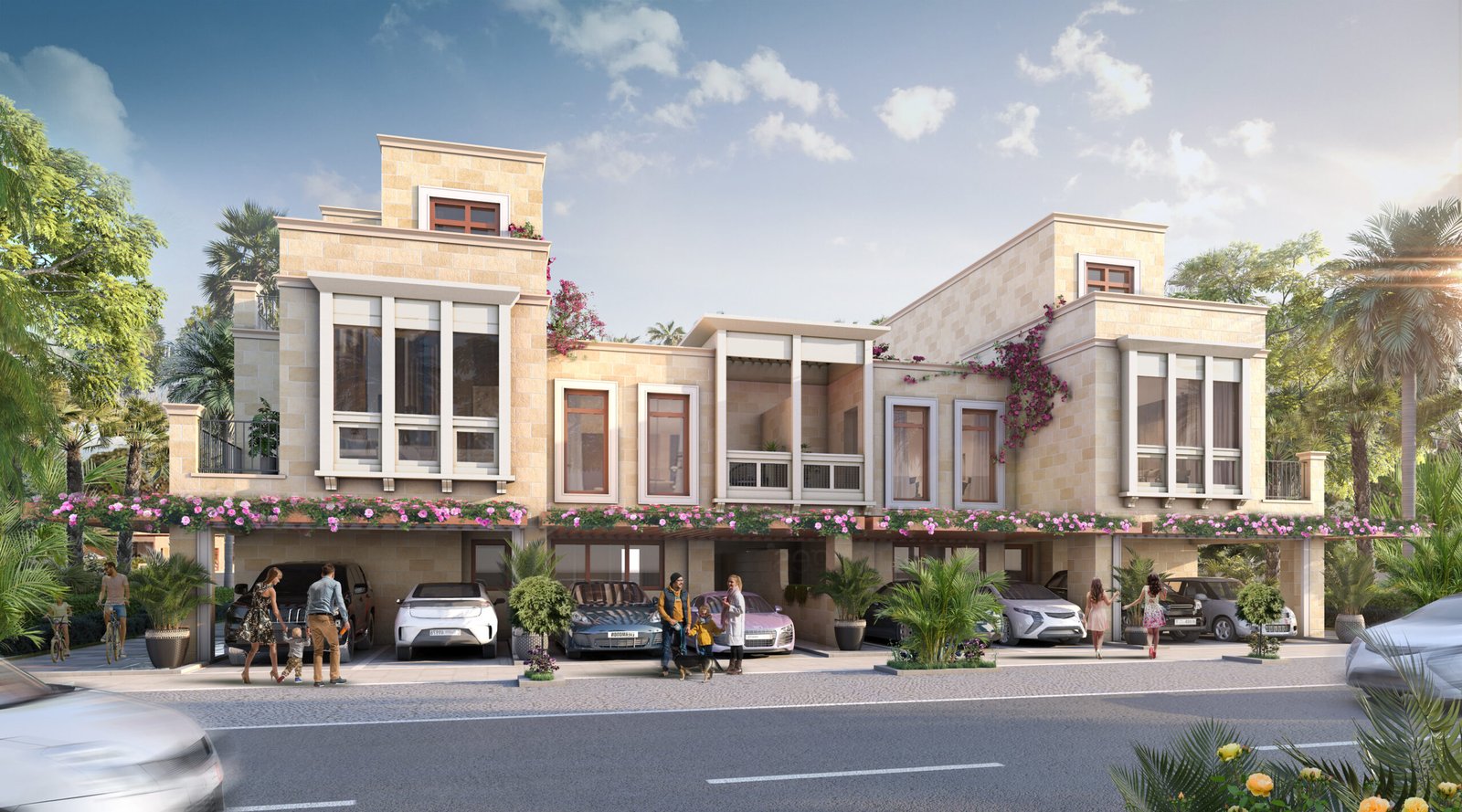 Malta Townhouses at Damac Lagoons - Damac Properties