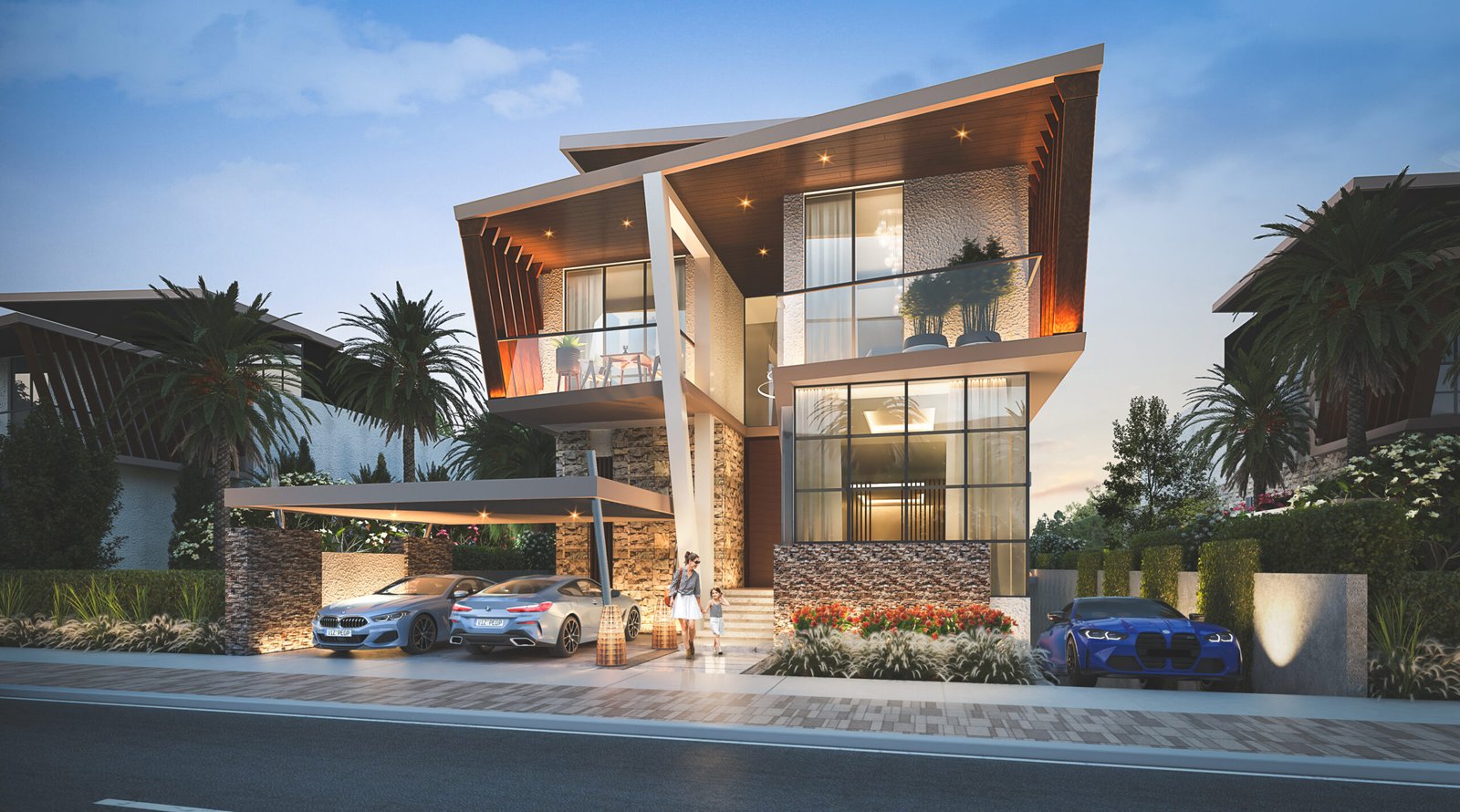 Malta Townhouses at Damac Lagoons - Damac Properties