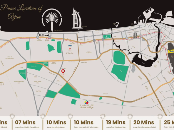 Elevate Apartment in Arjan, Dubai - Prescott Development